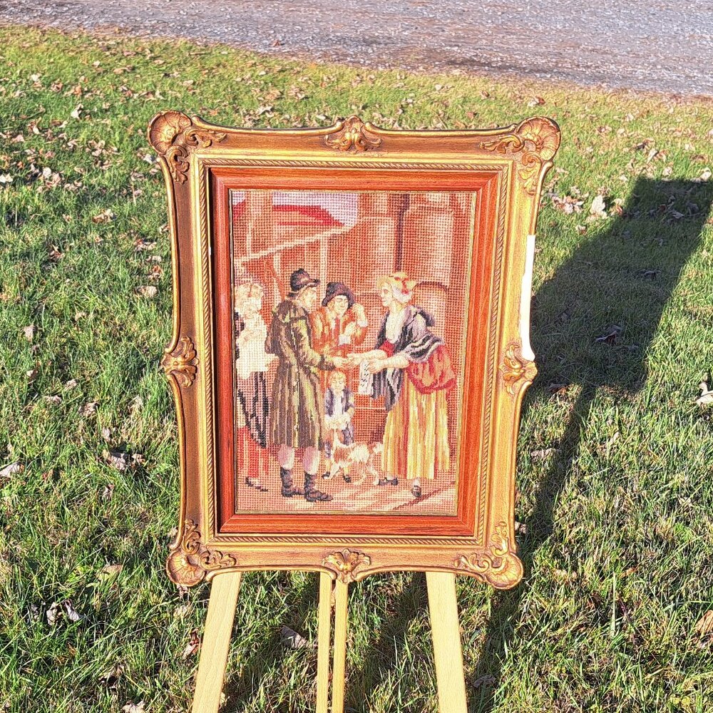 A New Love Song Framed Embroidery By Eatons
